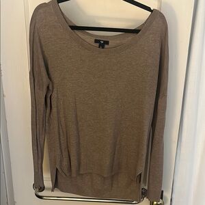 Brown Long Sleeve Sweater
